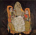 Mother with Two Children by Egon Schiele